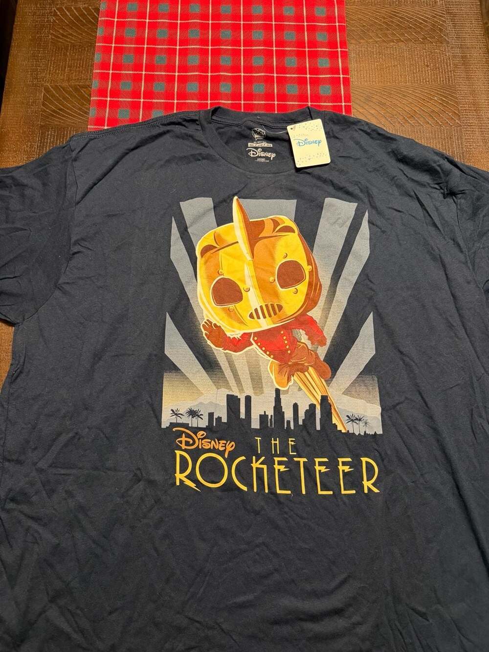 New with tags Funko Pop! Tees The Rocketeer Disney Graphic T-Shirt 3XL